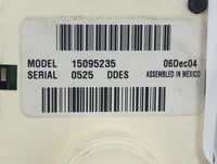 2002-2009 Gmc Envoy Climate Control Module Temperature AC/Heater Replacement P/N:15095235 Fits OEM Used Auto Parts - Oemused