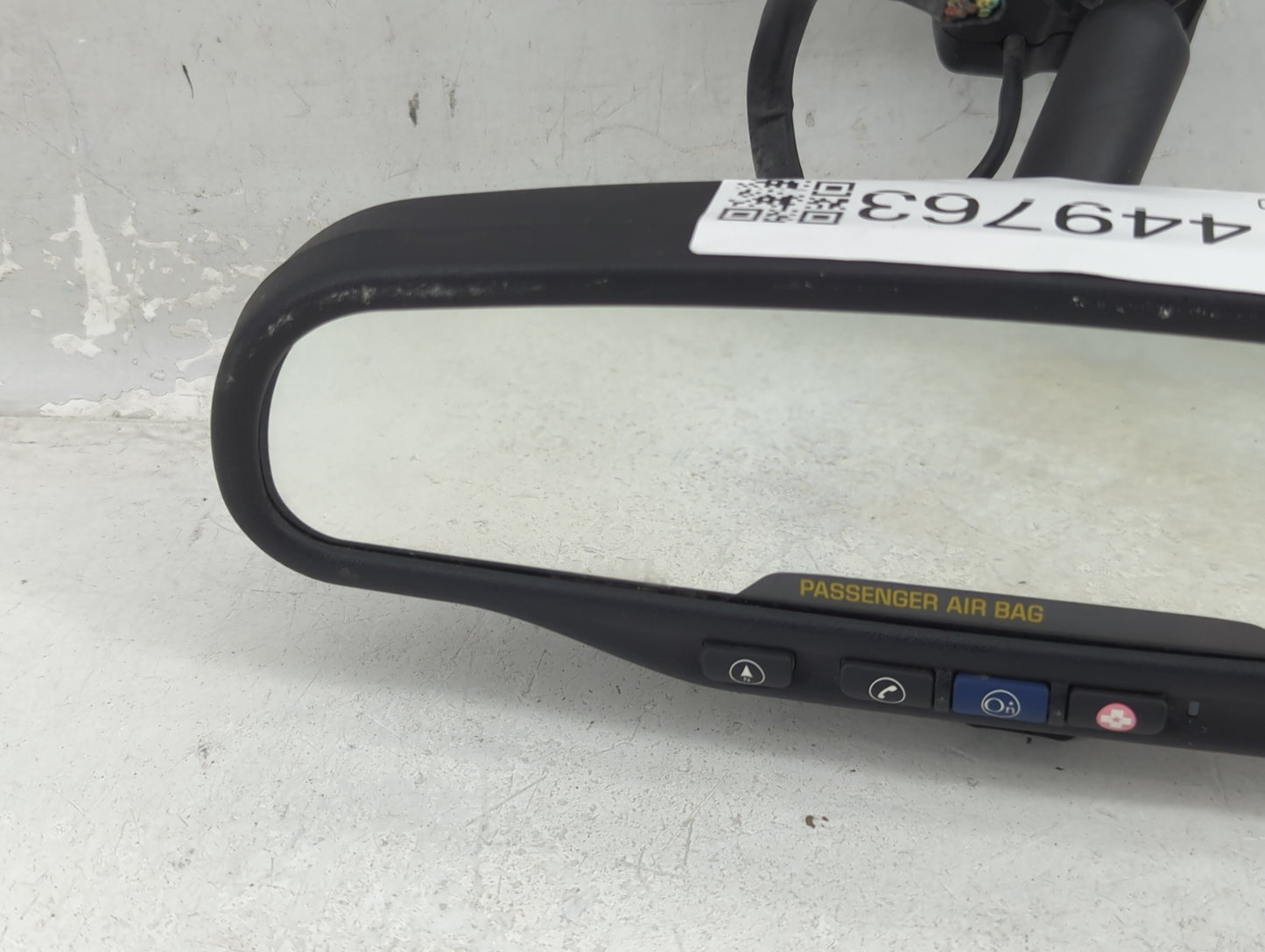 2005 Gmc Envoy Interior Rear View Mirror Replacement OEM Fits OEM Used Auto Parts - Oemusedautoparts1.com