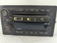 2005-2006 Gmc Envoy Radio AM FM Cd Player Receiver Replacement P/N:10359565 Fits Fits 2005 2006 2007 OEM Used Auto Parts - O