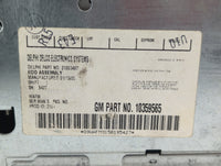 2005-2006 Gmc Envoy Radio AM FM Cd Player Receiver Replacement P/N:10359565 Fits Fits 2005 2006 2007 OEM Used Auto Parts - O
