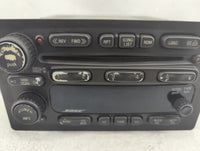 2002-2005 Gmc Envoy Radio AM FM Cd Player Receiver Replacement Fits Fits 2002 2003 2004 2005 OEM Used Auto Parts - Oemusedau