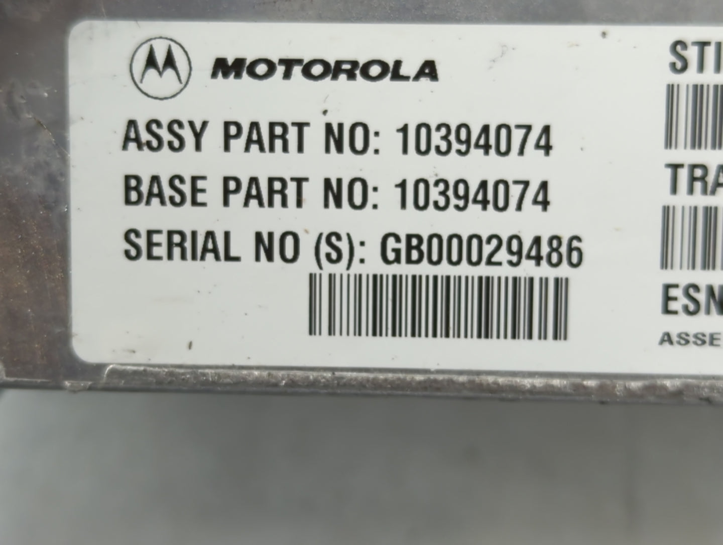 2003-2005 Gmc Envoy Xl PCM Engine Control Computer ECU ECM PCU OEM P/N:10394074 Fits Fits 2003 2004 2005 2006 OEM Used Auto 