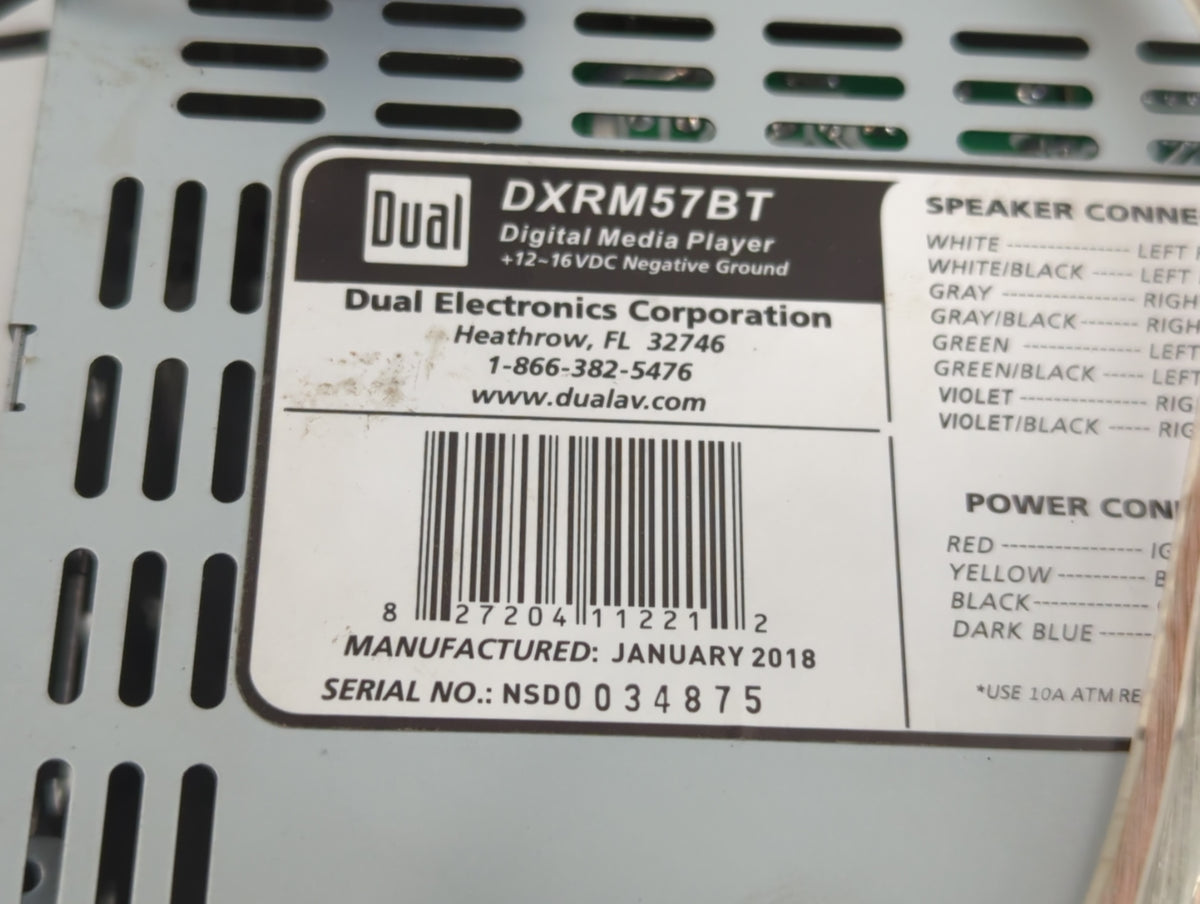 2005 Gmc Savana 2500 Radio AM FM Cd Player Receiver Replacement P/N:DXRM Fits OEM Used Auto Parts - Oemusedautoparts1.com