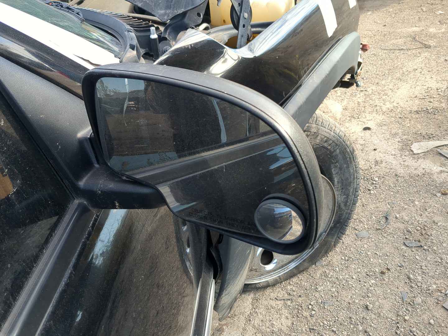 2003-2007 Gmc Sierra 1500 Passenger Side View Mirror - Right Door Mirror OEM Used - Oemusedautoparts1.com