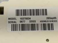 2005-2007 Gmc Sierra 1500 Climate Control Module Temperature AC/Heater Replacement P/N:10370034 Fits Fits 2005 2006 2007 OEM