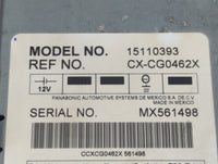 2003-2006 Gmc Yukon Radio AM FM Cd Player Receiver Replacement Fits Fits 2003 2004 2005 2006 OEM Used Auto Parts - Oemusedau