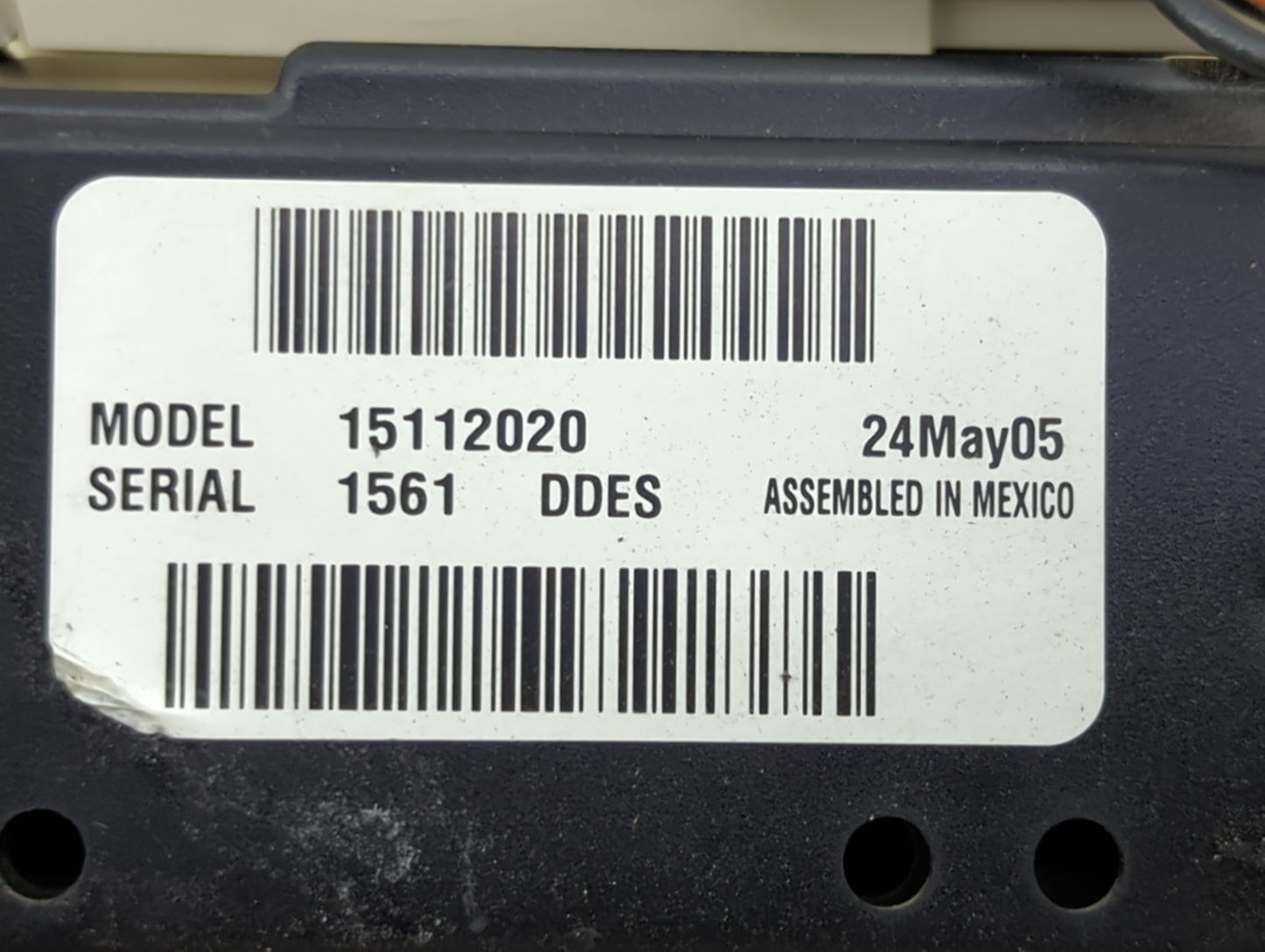 2003-2006 Gmc Yukon Climate Control Module Temperature AC/Heater Replacement P/N:15112020 Fits Fits 2003 2004 2005 2006 OEM 