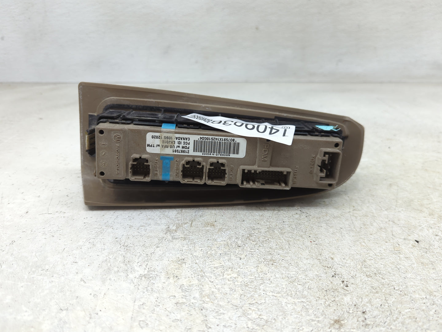 2003-2006 Gmc Yukon Xl 1500 Master Power Window Switch Replacement Driver Side Left P/N:21997591 Fits Fits 2003 2004 2005 20