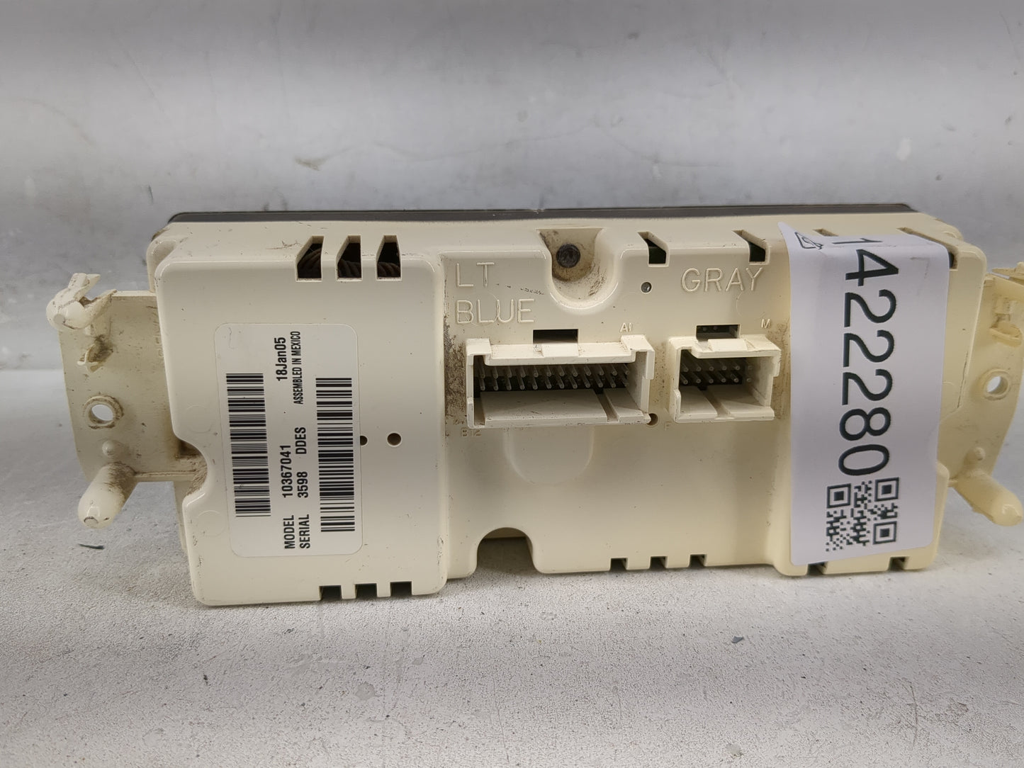 2005-2006 Gmc Yukon Xl 1500 Climate Control Module Temperature AC/Heater Replacement Fits Fits 2005 2006 2007 OEM Used Auto 