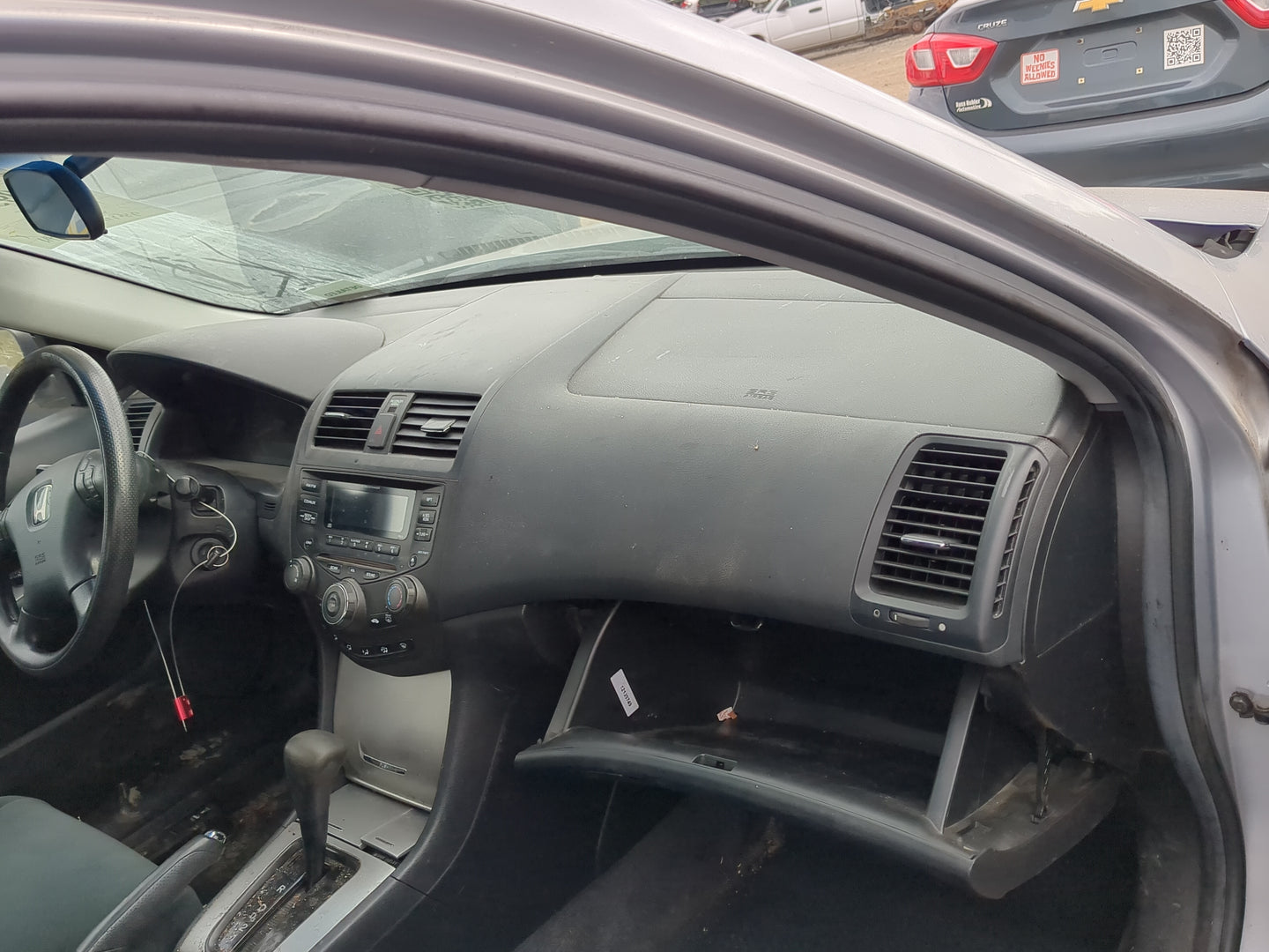 2004-2007 Honda Accord Air Bag Passenger Right Dashboard OEM Fits Fits 2004 2005 2006 2007 OEM Used Auto Parts - Oemusedauto