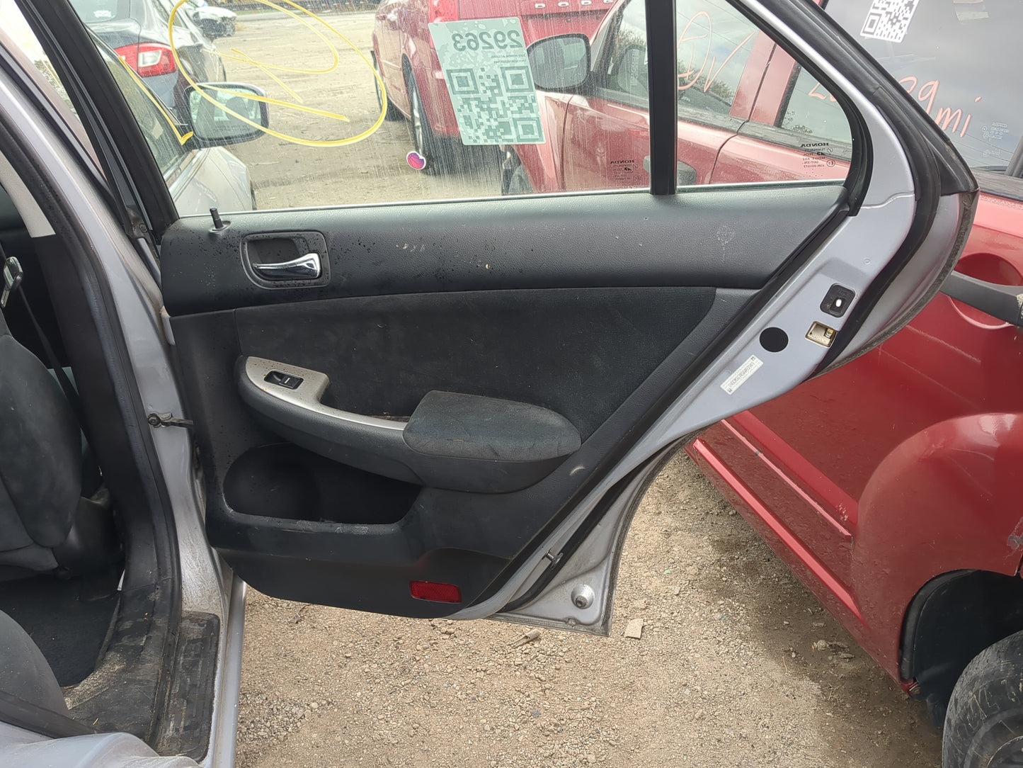 2003-2007 Honda Accord Passenger Rear Door Oem - Oemusedautoparts1.com