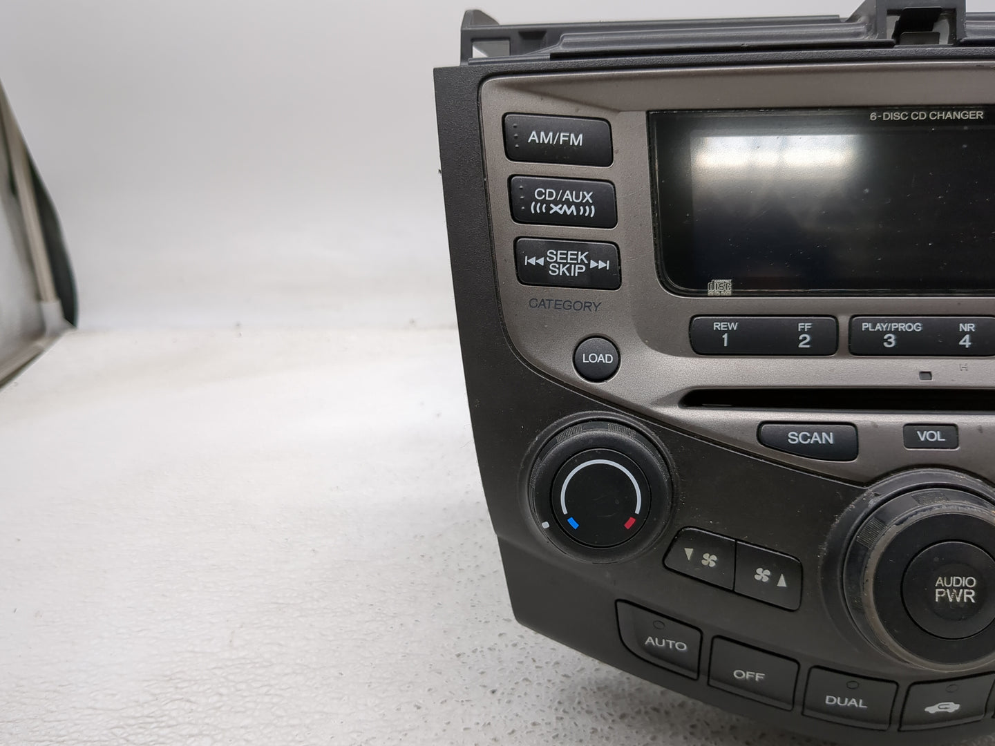 2004-2007 Honda Accord Radio AM FM Cd Player Receiver Replacement P/N:39175-SDA-L120-M2 Fits Fits 2004 2005 2006 2007 OEM Us
