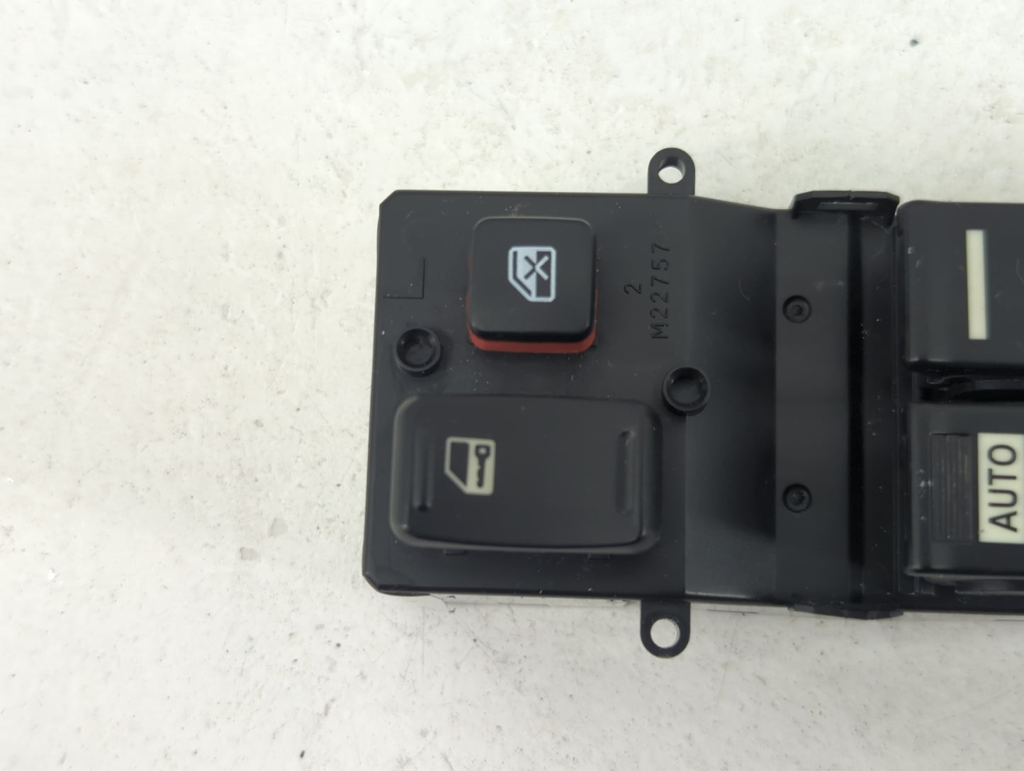 2003-2007 Honda Accord Master Power Window Switch Replacement Driver Side Left P/N:M22757 Fits Fits 2003 2004 2005 2006 2007