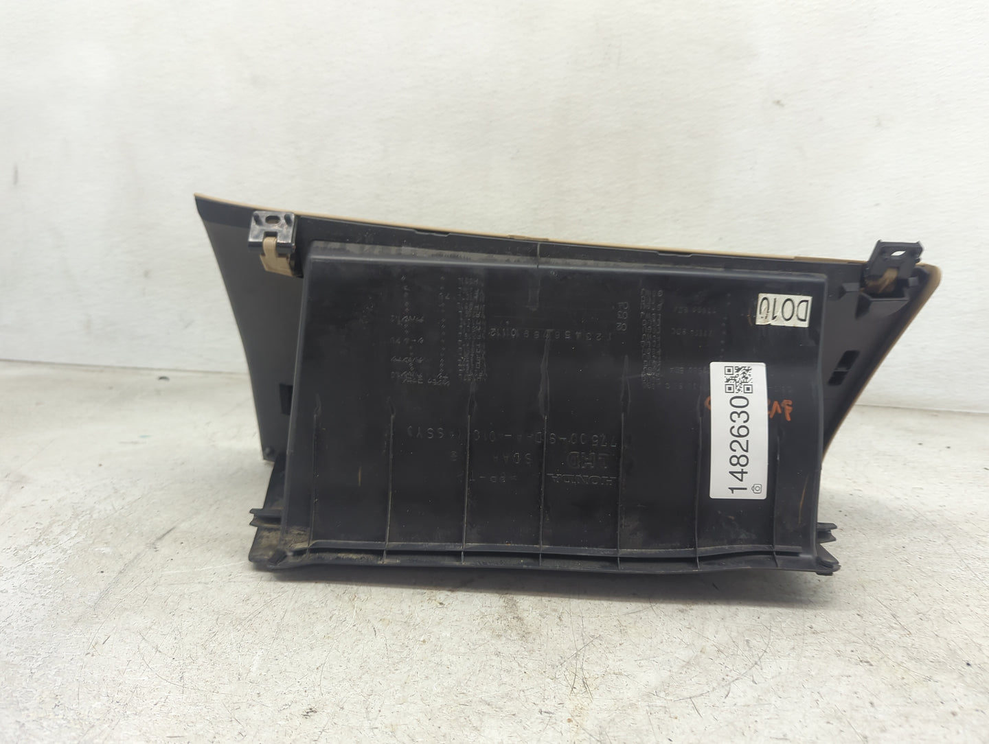 2005 Honda Accord Passenger Glove Box Door Storage Compartment Ivory - Oemusedautoparts1.com