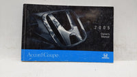 2005 Honda Accord Owners Manual Book Guide OEM Used Auto Parts - Oemusedautoparts1.com