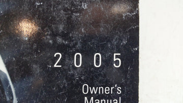 2005 Honda Accord Owners Manual Book Guide OEM Used Auto Parts