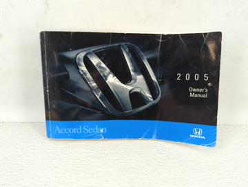 2005 Honda Accord Owners Manual Book Guide OEM Used Auto Parts - Oemusedautoparts1.com
