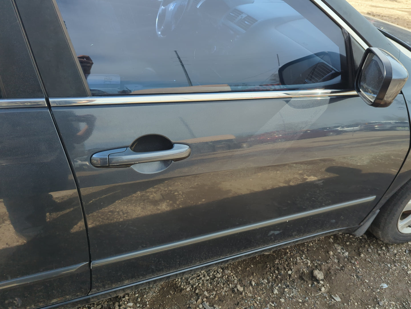 2003-2007 Honda Accord Passenger Front Door Oem - Oemusedautoparts1.com