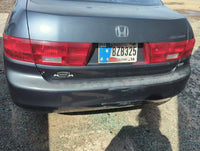 2003-2005 Honda Accord Rear Bumper Assembly Oem 5004239 - Oemusedautoparts1.com