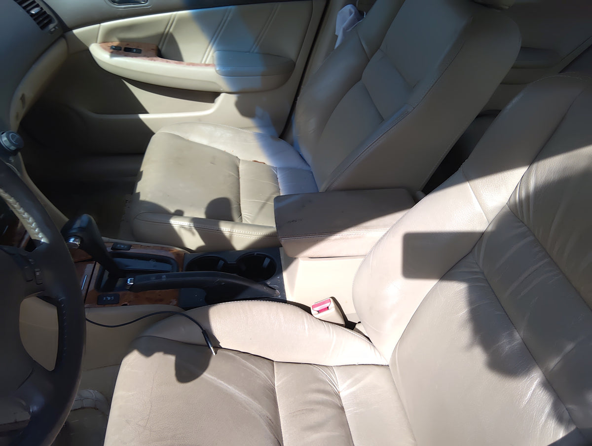 2003-2007 Honda Accord Center Floor Console Fits Fits 2003 2004 2005 2006 2007 OEM Used Auto Parts - Oemusedautoparts1.com