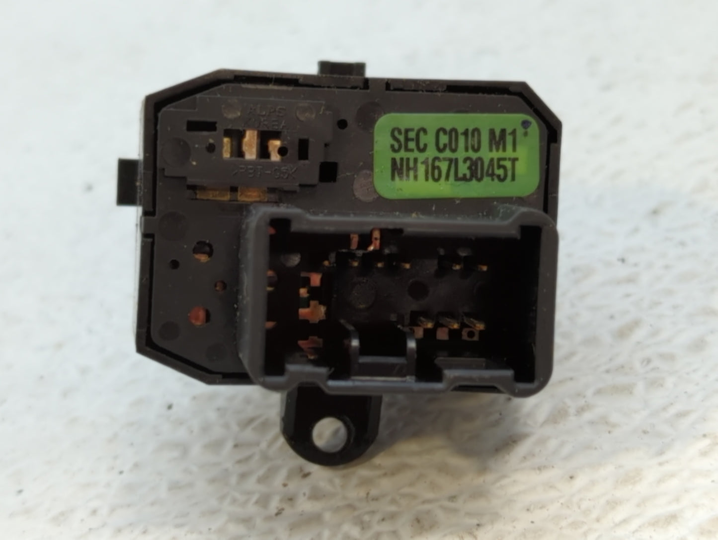 2004-2005 Honda Accord Master Power Window Switch Replacement Driver Side Left P/N:SEC C010 M1 Fits Fits 2004 2005 2006 2007