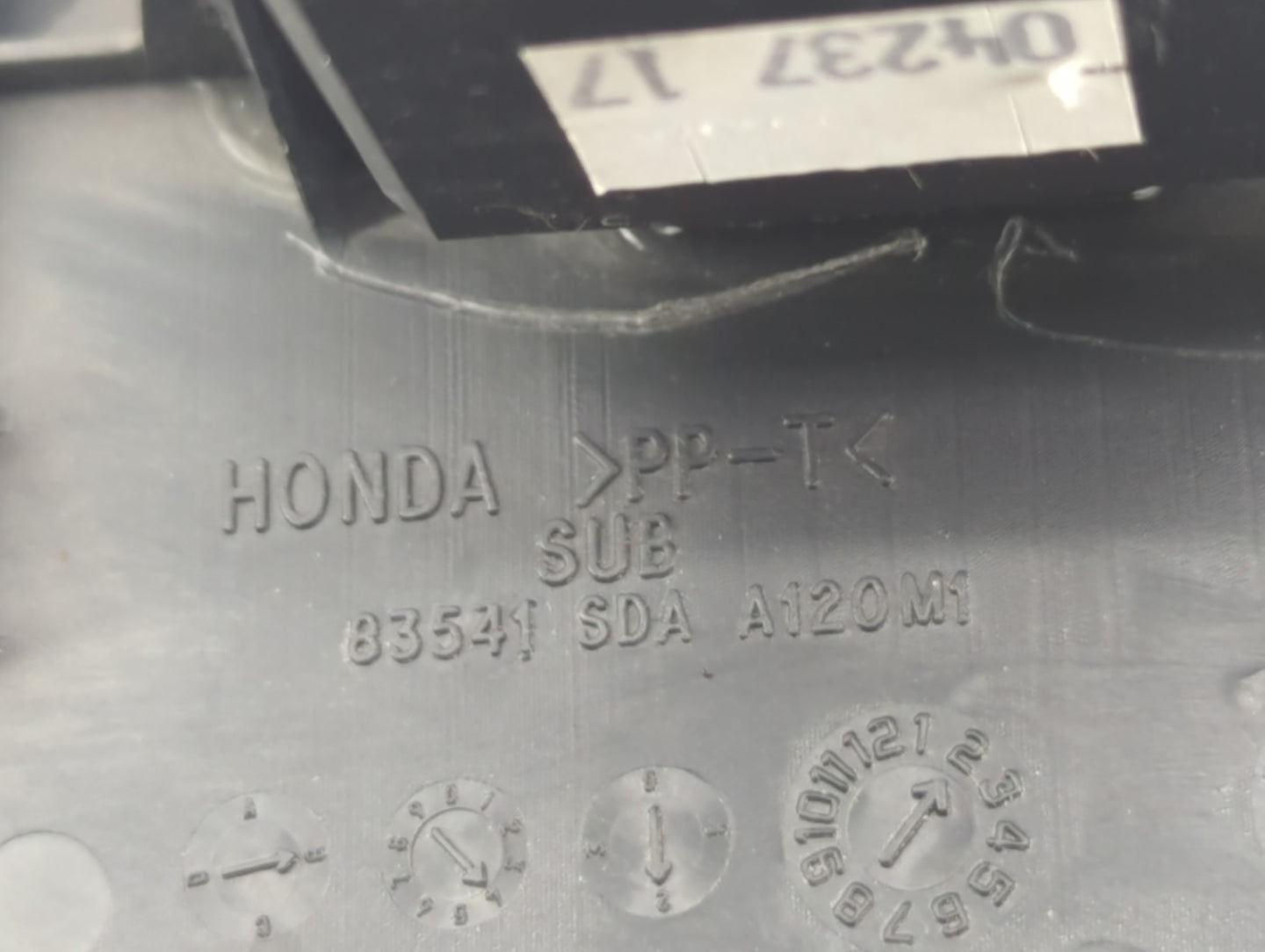 2005-2007 Honda Accord Master Power Window Switch Replacement Driver Side Left P/N:83541 SDA A120M1 Fits Fits 2005 2006 2007