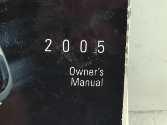 2005 Honda Accord Owners Manual Book Guide P/N:00X31-SDA-6202 31SDA620 OEM Used Auto Parts