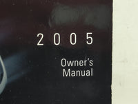 2005 Honda Accord Owners Manual Book Guide P/N:31SDA620 00X31-SDA-6203 OEM Used Auto Parts - Oemusedautoparts1.com