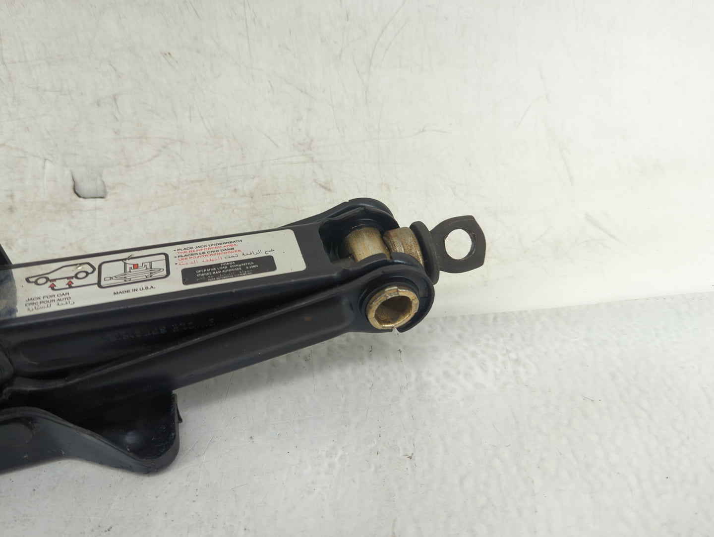 2005 Honda Accord Spare Scissor Car Jack Black - Oemusedautoparts1.com