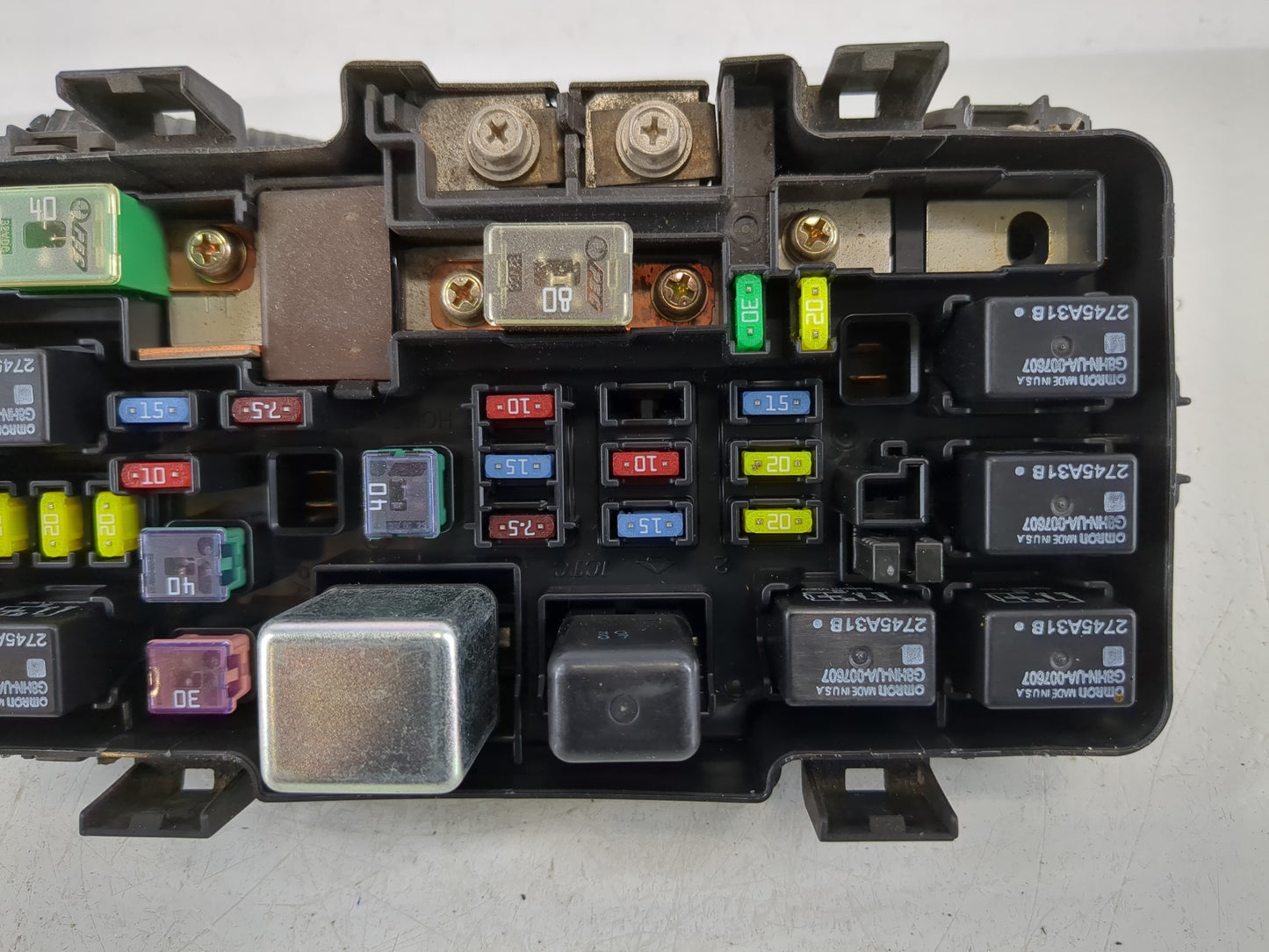 2001-2005 Honda Civic Fusebox Fuse Box Panel Relay Module Fits Fits 2001 2002 2003 2004 2005 OEM Used Auto Parts - Oemusedau
