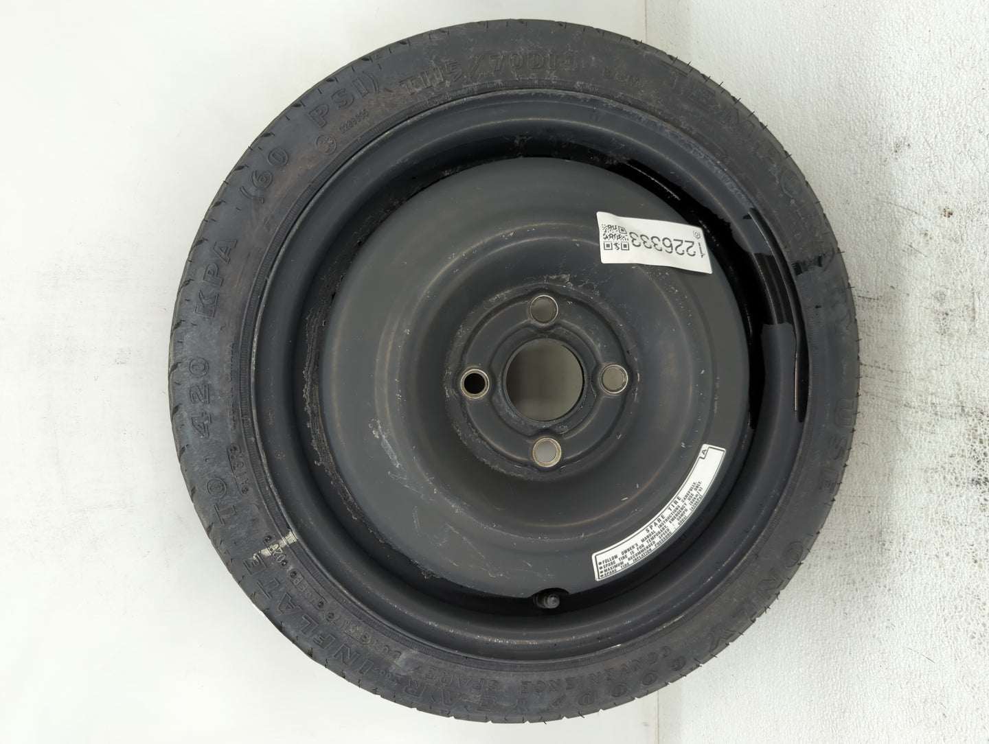 2002-2005 Honda Civic Spare Donut Tire Wheel Rim Oem - Oemusedautoparts1.com
