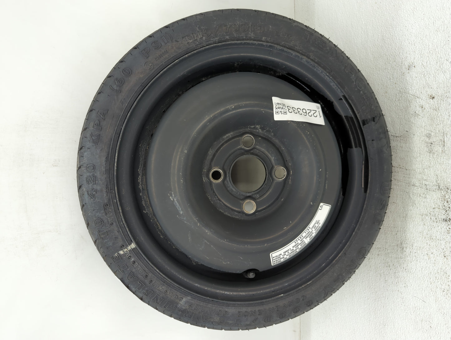 2002-2005 Honda Civic Spare Donut Tire Wheel Rim Oem - Oemusedautoparts1.com