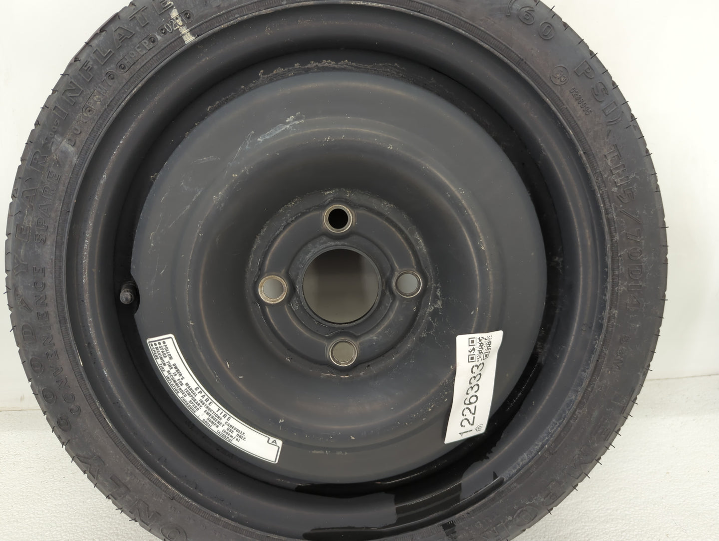 2002-2005 Honda Civic Spare Donut Tire Wheel Rim Oem - Oemusedautoparts1.com
