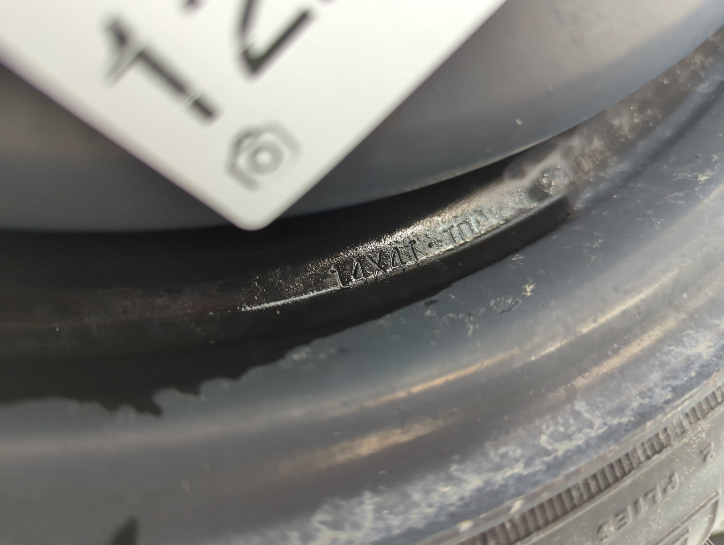 2002-2005 Honda Civic Spare Donut Tire Wheel Rim Oem - Oemusedautoparts1.com