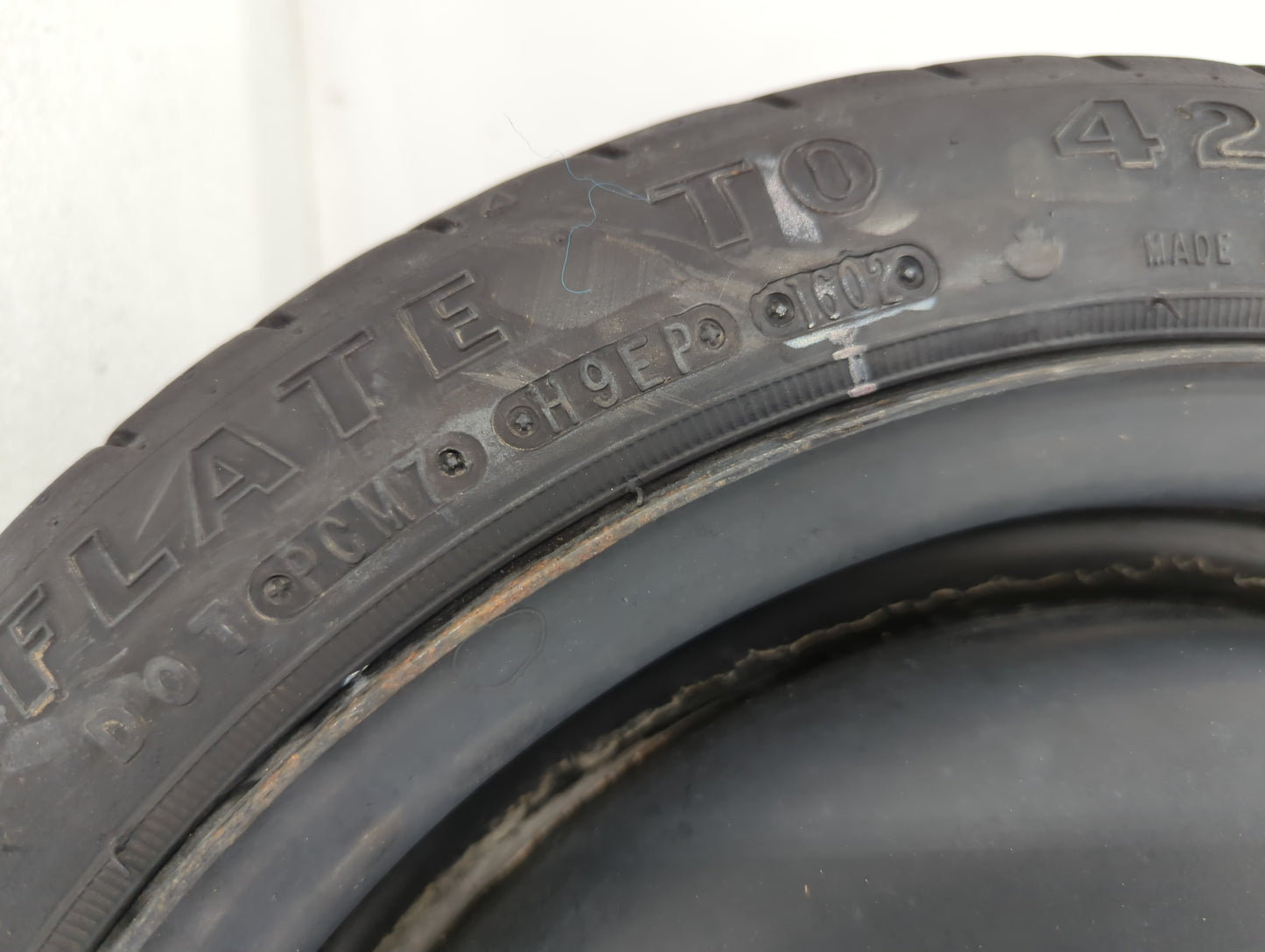 2002-2005 Honda Civic Spare Donut Tire Wheel Rim Oem - Oemusedautoparts1.com