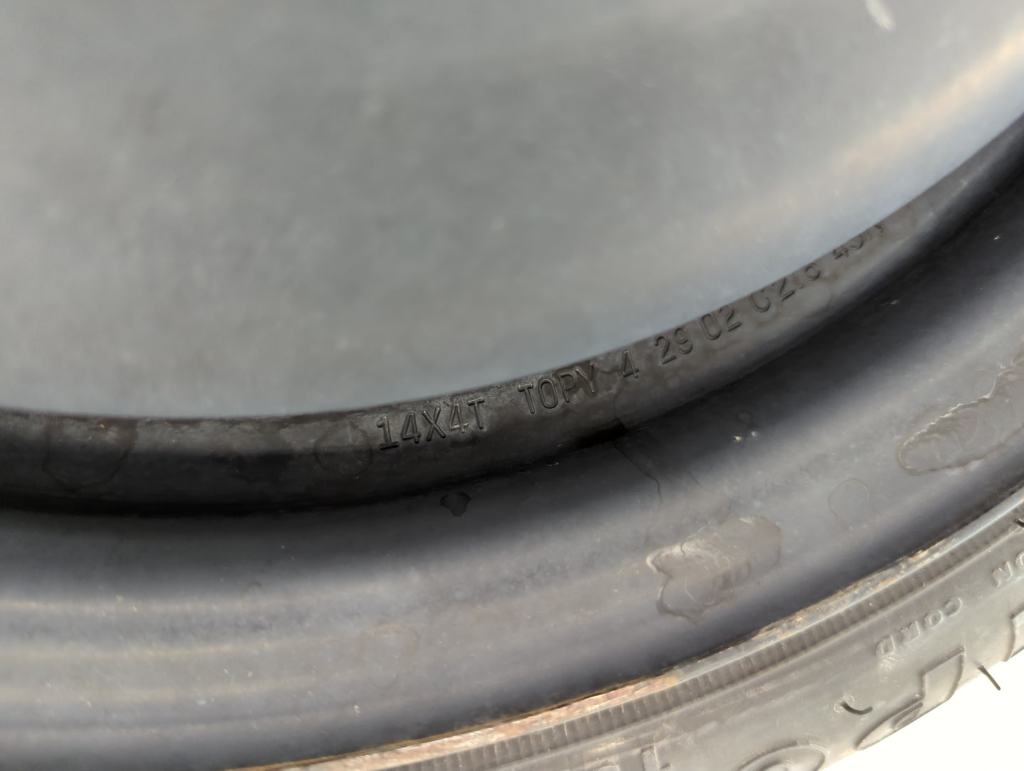 2002-2005 Honda Civic Spare Donut Tire Wheel Rim Oem - Oemusedautoparts1.com