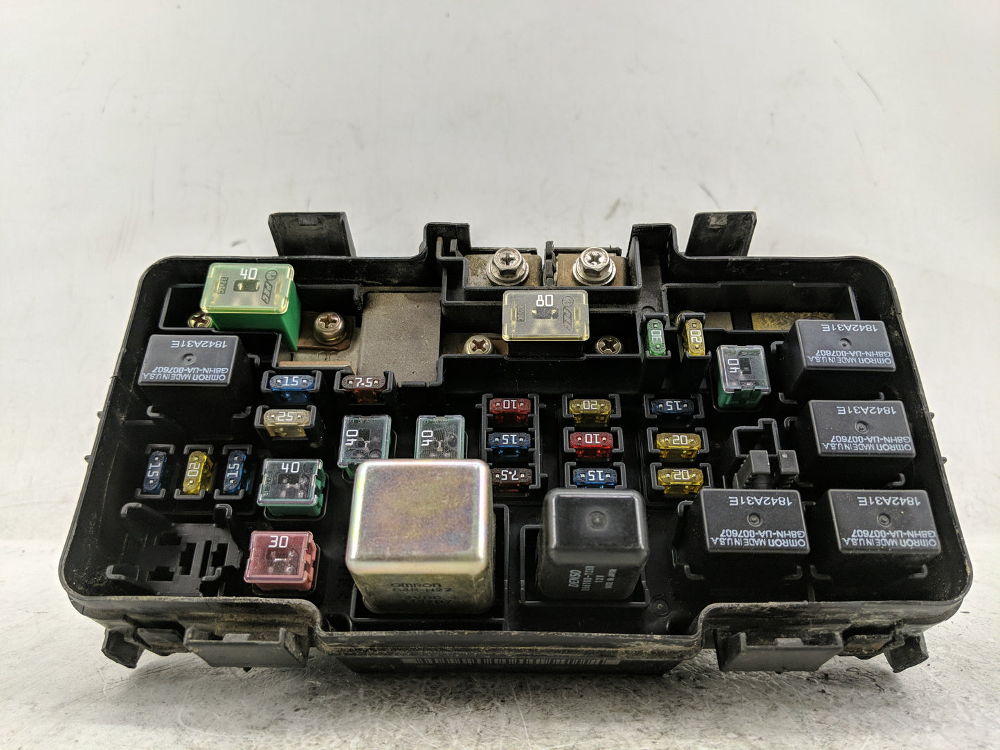2001-2005 Honda Civic Fusebox Fuse Box Panel Relay Module P/N:S5A-AA Fits Fits 2001 2002 2003 2004 2005 OEM Used Auto Parts 