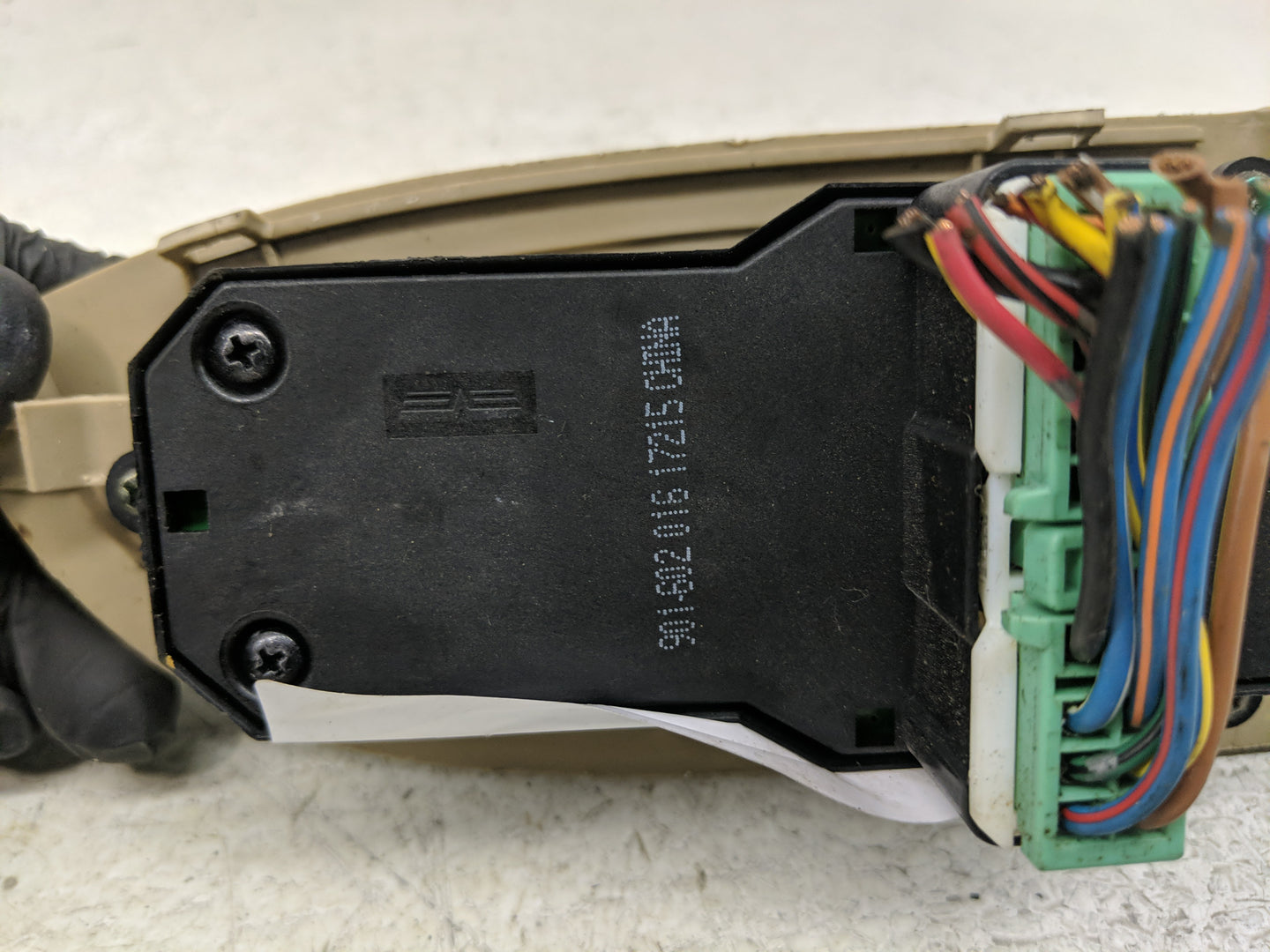 2002-2005 Honda Civic Master Power Window Switch Replacement Driver Side Left Fits Fits 2002 2003 2004 2005 OEM Used Auto Pa