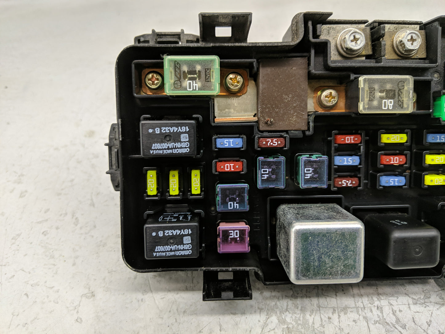 2002-2005 Honda Civic Fusebox Fuse Box Panel Relay Module P/N:S5AA12 Fits Fits 2002 2003 2004 2005 OEM Used Auto Parts - Oem