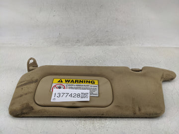 2001-2005 Honda Civic Sun Visor Shade Replacement Passenger Right Mirror Fits Fits 2001 2002 2003 2004 2005 OEM Used Auto Parts