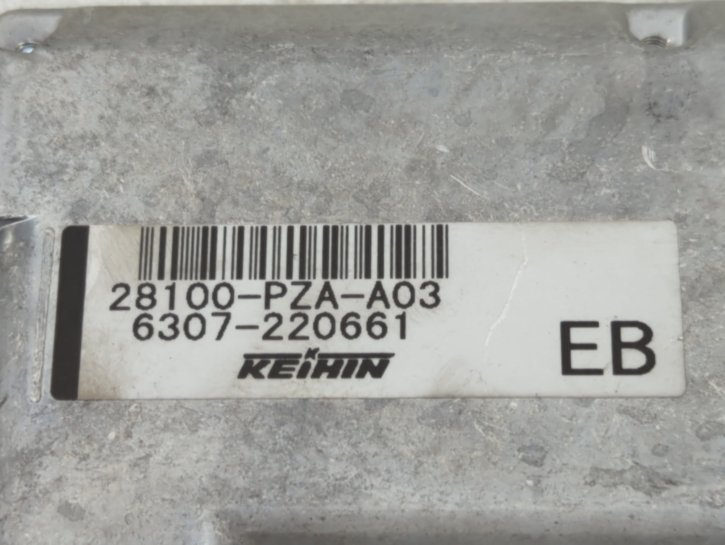 2004-2005 Honda Civic PCM Engine Control Computer ECU ECM PCU OEM P/N:28100-PZA-A03 Fits Fits 2004 2005 OEM Used Auto Parts 