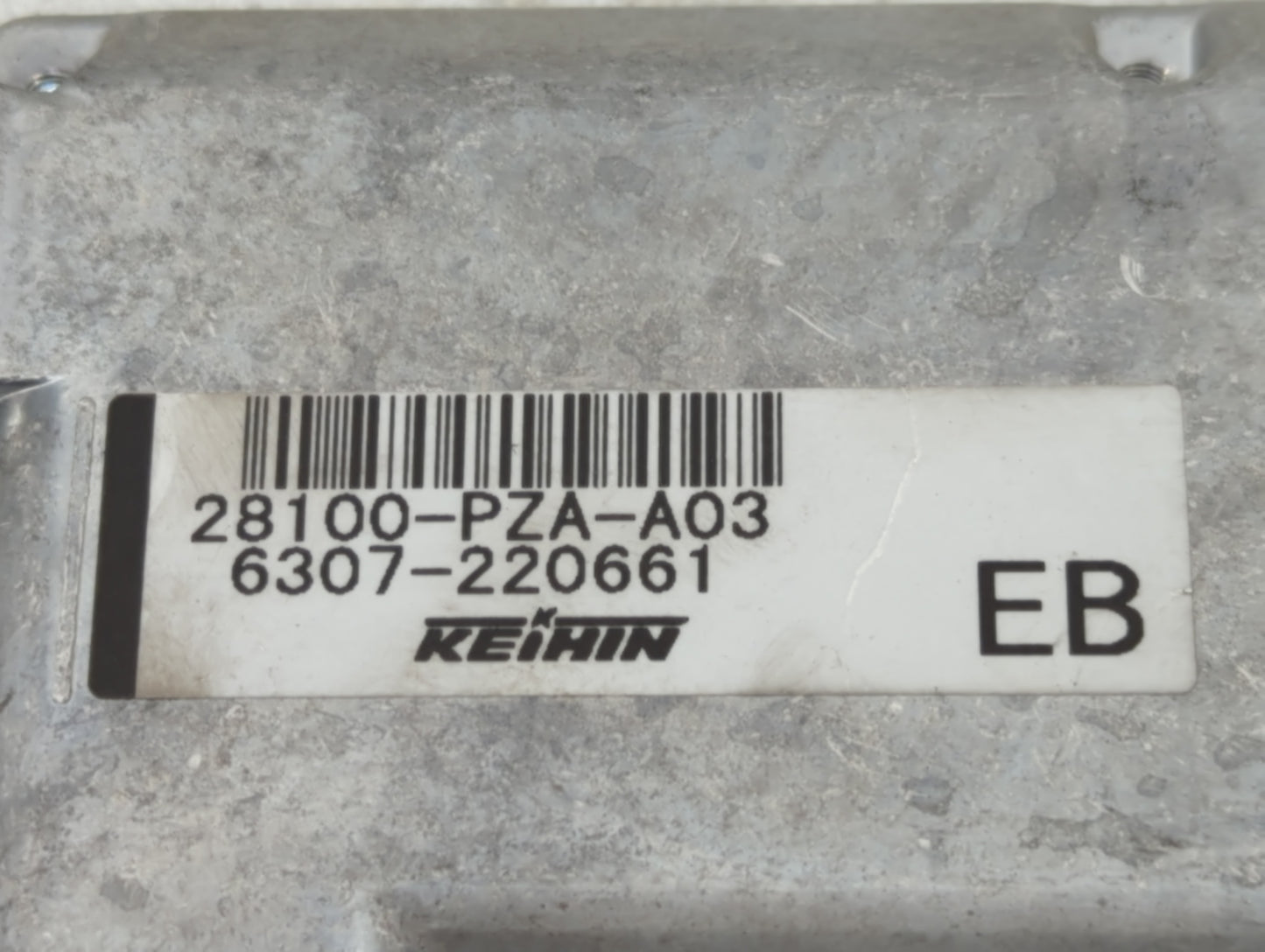 2004-2005 Honda Civic PCM Engine Control Computer ECU ECM PCU OEM P/N:28100-PZA-A03 Fits Fits 2004 2005 OEM Used Auto Parts 