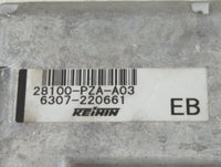 2004-2005 Honda Civic PCM Engine Control Computer ECU ECM PCU OEM P/N:28100-PZA-A03 Fits Fits 2004 2005 OEM Used Auto Parts 