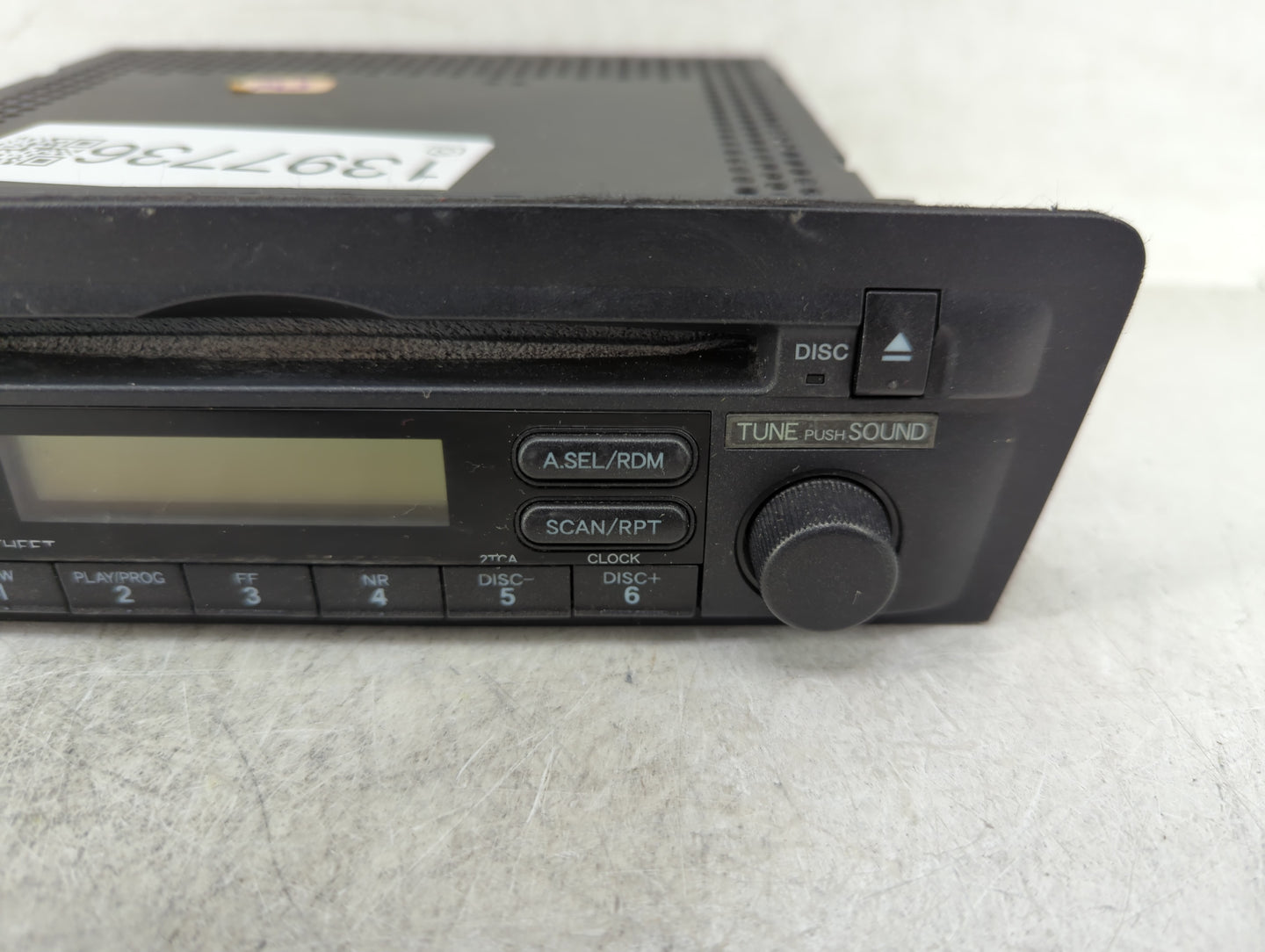 2004-2005 Honda Civic Radio AM FM Cd Player Receiver Replacement P/N:39101-S5A-A210-M1 Fits Fits 2004 2005 OEM Used Auto Par