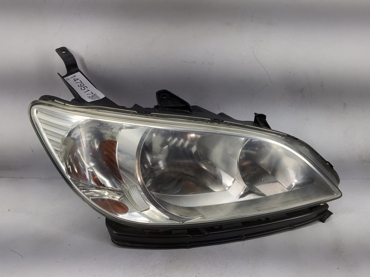 2004-2005 Honda Civic Passenger Right Oem Head Light Headlight Lamp - Oemusedautoparts1.com