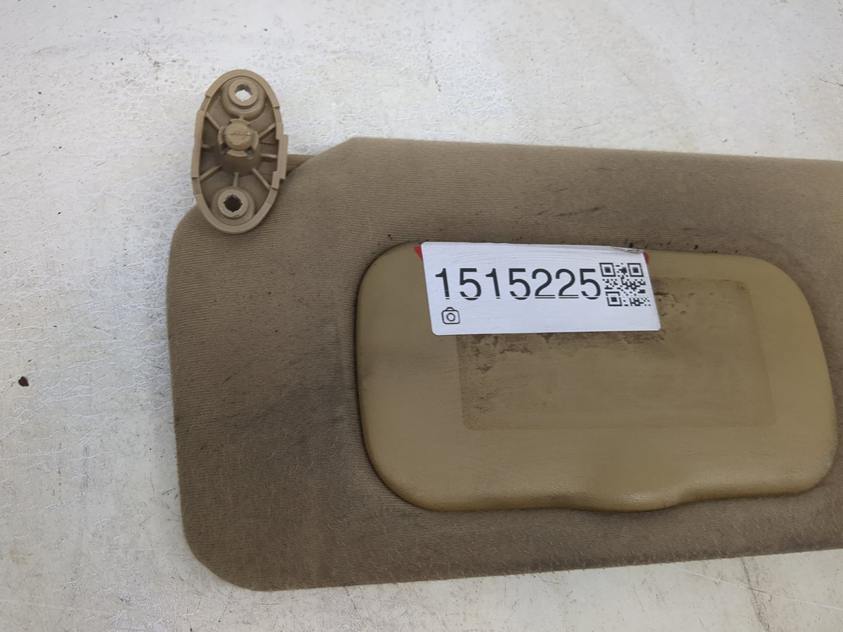 2005 Honda Civic Sun Visor Shade Replacement Driver Left Mirror Fits OEM Used Auto Parts - Oemusedautoparts1.com