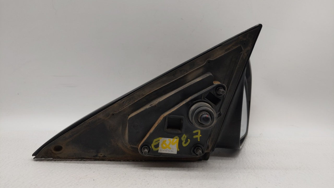 2001-2005 Honda Civic Passenger Right Side View Manual Door Mirror Black - Oemusedautoparts1.com