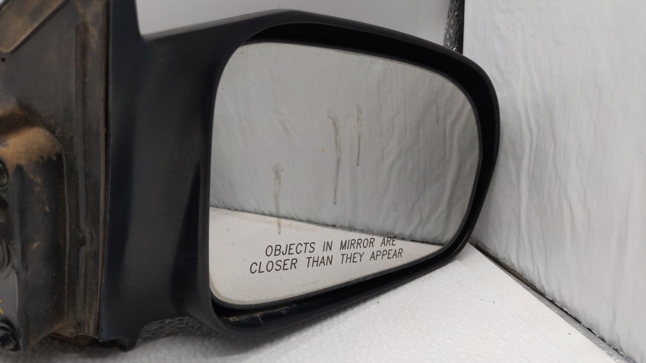 2001-2005 Honda Civic Passenger Right Side View Manual Door Mirror Black - Oemusedautoparts1.com