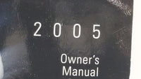 2005 Honda Civic Owners Manual Book Guide OEM Used Auto Parts - Oemusedautoparts1.com