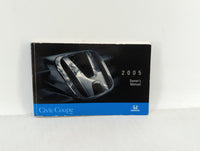 2005 Honda Civic Owners Manual Book Guide OEM Used Auto Parts - Oemusedautoparts1.com